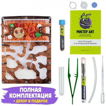 Муравьиная ферма Мини ПРО "Дерево" (ПОЛНЫЙ КОМПЛЕКТ) Муравьиная ферма Мини ПРО "Дерево" (ПОЛНЫЙ КОМПЛЕКТ)
